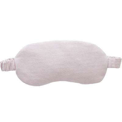 Personalized Travel Satin Silk bondage blindfold sleep eye patch with stripes print