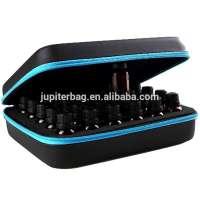 custom blue eva waterproof tool case organizer with handle